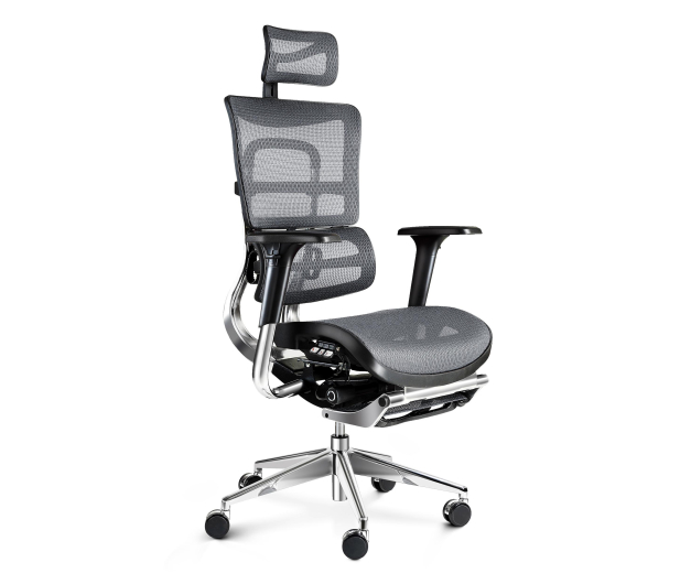 Diablo Chairs V-MASTER Czarno-szary - 1208712 - zdjęcie 3